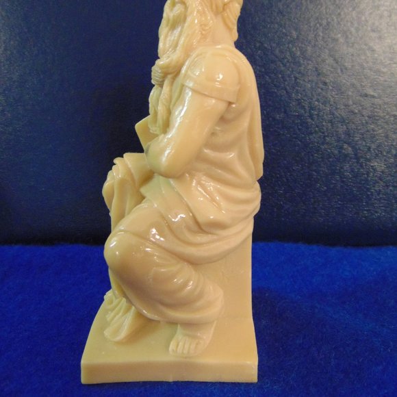 Moses with Ten Commandments Statue, Purchased in Italy in 1965 - Picture 5 of 10